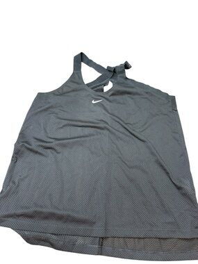 Nike Black Dri-FIT Mesh Athletic Tank Top